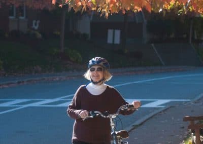 Residents stay fit living the active lifestyle at Lasell Village, a premier senior retirement community in Newton, MA