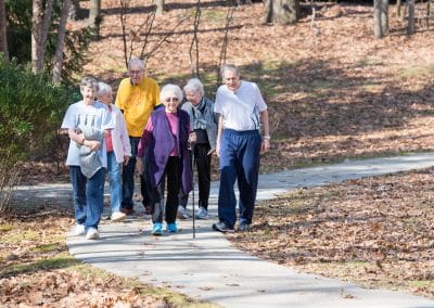 Residents stay fit living the active lifestyle at Lasell Village, a premier senior retirement community in Newton, MA