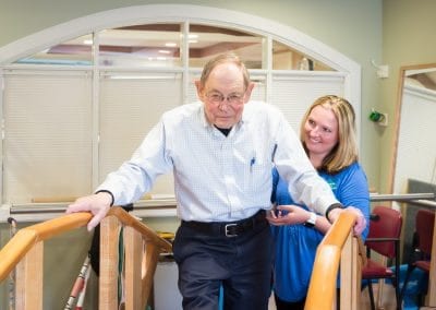 Residents stay fit living the active lifestyle at Lasell Village, a premier senior retirement community in Newton, MA