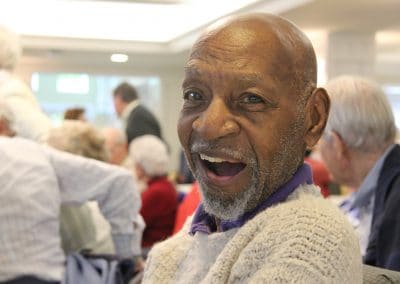 Residents enjoy enjoy lifelong education at Lasell Village, a premier senior retirement community in Newton, MA