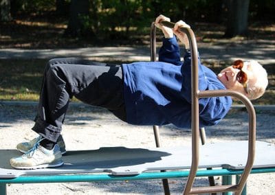 Residents stay fit living the active lifestyle at Lasell Village, a premier senior retirement community in Newton, MA