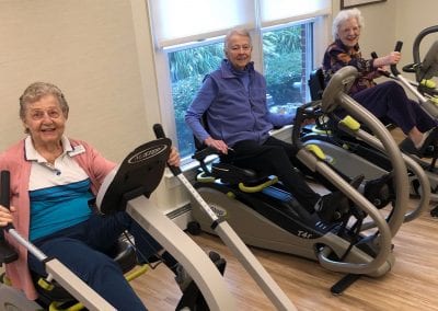 Residents enjoy active living at Lasell Village, a premier senior retirement community outside Boston, MA